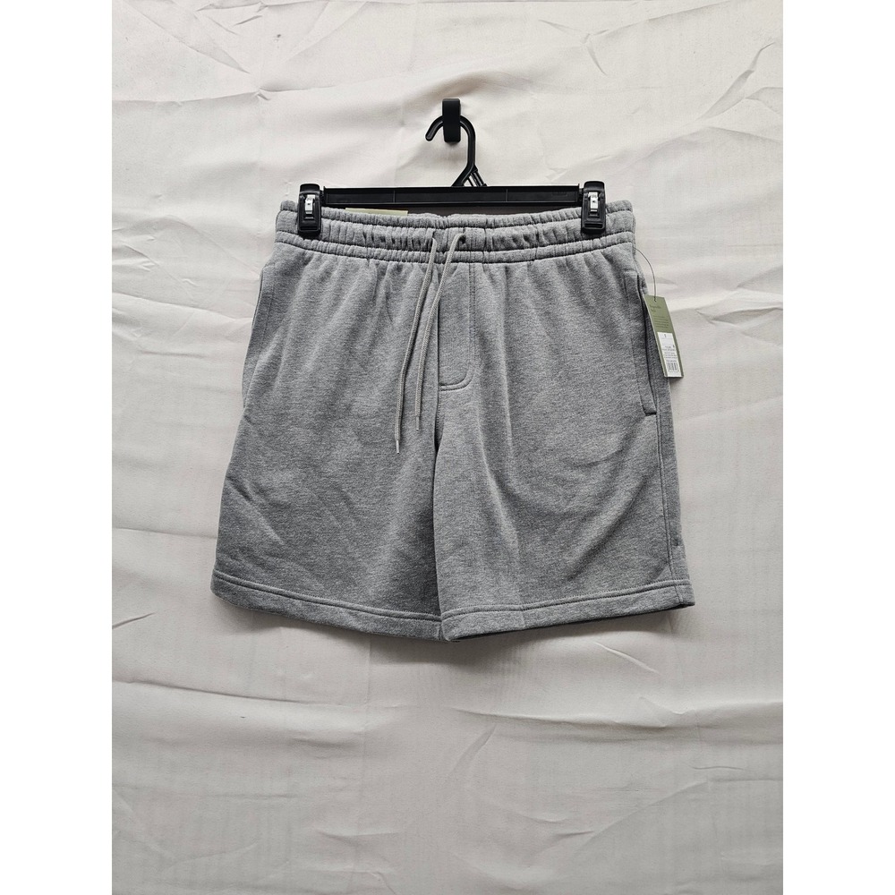 Target Every Wear Knit Shorts Mens Small Gray Fleece 7in Inseam 042203216 NWT